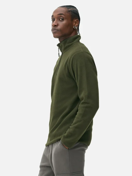 Half Zip Fleece Pullover