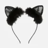 Halloween Lace Cat Ears