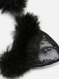 Halloween Lace Cat Ears