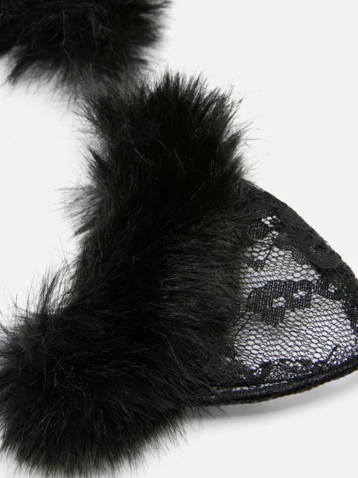 Halloween Lace Cat Ears