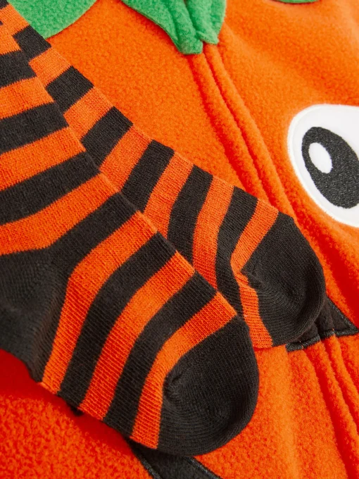 Halloween Plush Pumpkin Dress Up Set