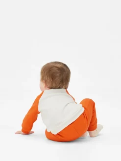 Halloween Pumpkin Sweatshirt And Joggers Set