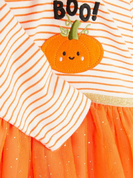 Halloween Pumpkin Tutu Dress