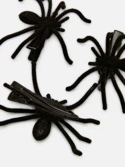 Halloween Spider Hair Clips