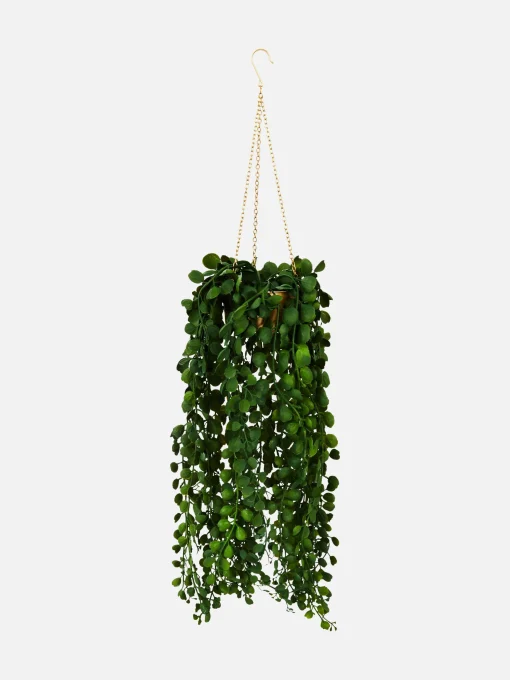 Hanging Faux Plant In Planter