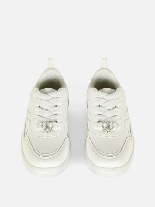 Heart Charm Chunky Low Tops