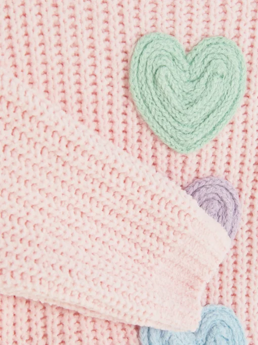 Heart Knit Sweater