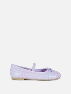 Heart Laser Cut Ballerinas