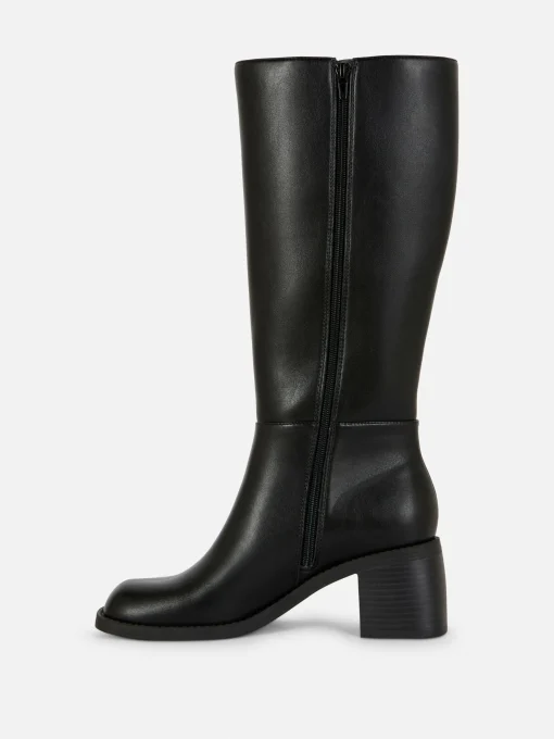 Heeled Knee Boots