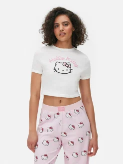 Hello Kitty Baby Tee Pajama Top