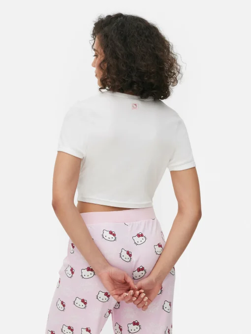 Hello Kitty Baby Tee Pajama Top
