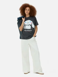 Hello Kitty Cinnamoroll Oversized T-Shirt