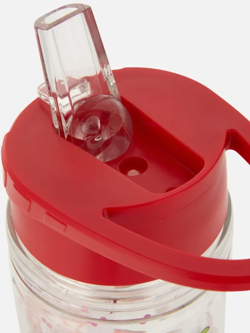 Hello Kitty Glitter Water Bottle