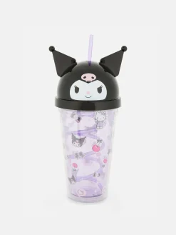 Hello Kitty Kuromi Cup With Straw