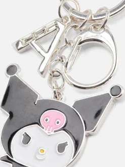 Hello Kitty Kuromi Initial Keyring