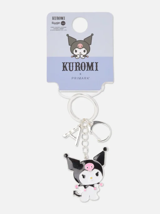 Hello Kitty Kuromi Initial Keyring