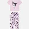 Hello Kitty Kuromi Jersey Pajama Set