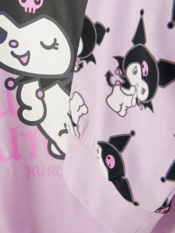 Hello Kitty Kuromi Jersey Pajama Set