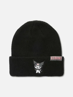 Hello Kitty Kuromi Knit Beanie