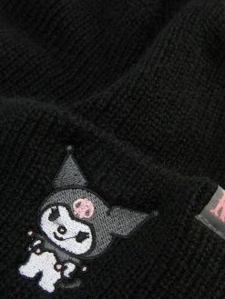 Hello Kitty Kuromi Knit Beanie
