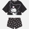 Hello Kitty Kuromi Shorts Pajama Set