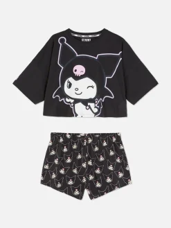 Hello Kitty Kuromi Shorts Pajama Set