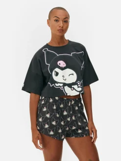 Hello Kitty Kuromi Shorts Pajama Set