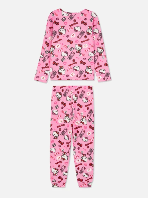 Hello Kitty Long Pajama Set