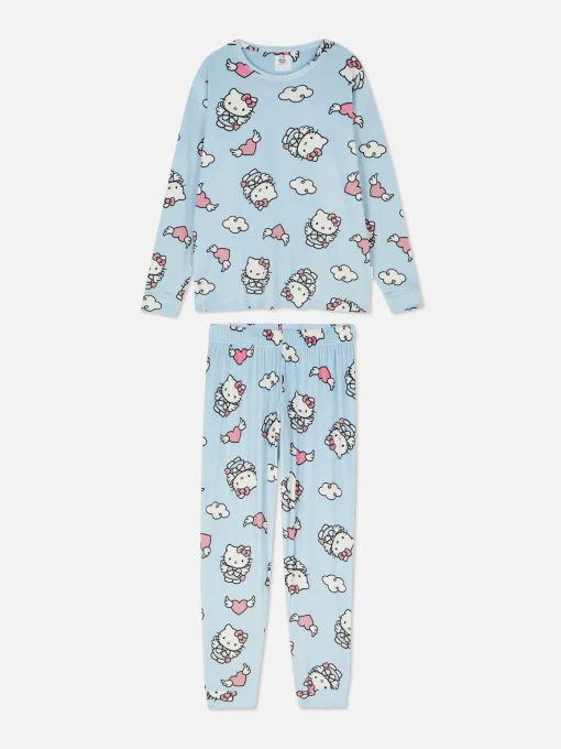 Hello Kitty Long Sleeve Pajama Set