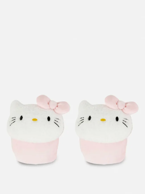 Hello Kitty Plush Slippers