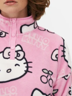Hello Kitty 50th Anniversary Fleece Pajama Top