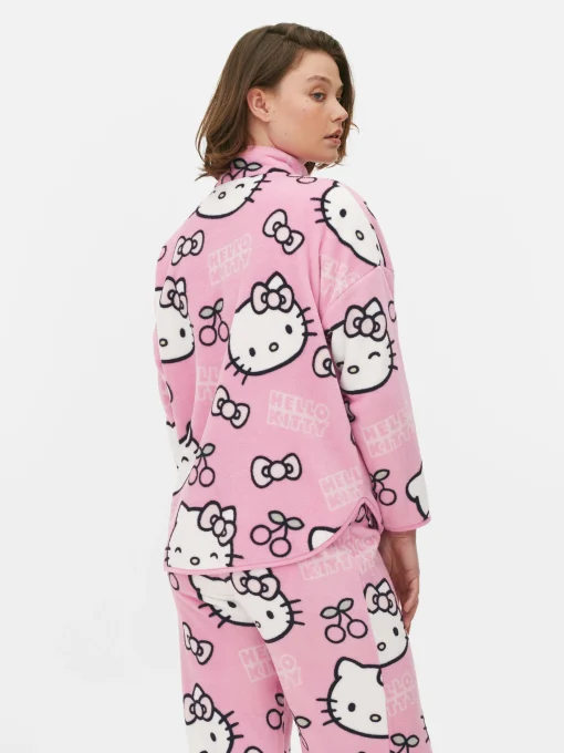 Hello Kitty 50th Anniversary Fleece Pajama Top
