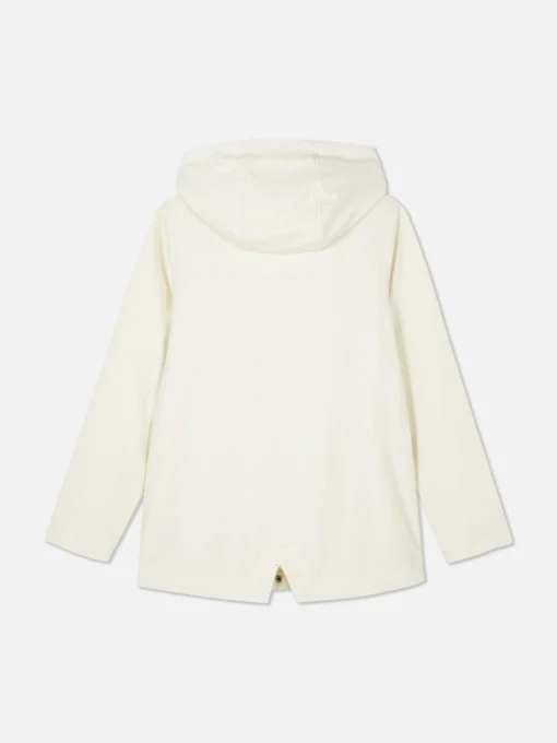 Hidden Closure Raincoat