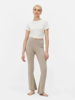 High Waist Flared Leggings