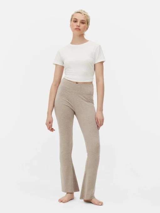 High Waist Flared Leggings