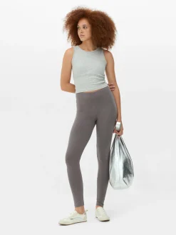 High Waist Jersey Leggings