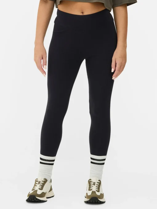 High Waist Jersey Leggings