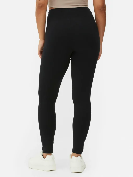 High Waist Jersey Leggings