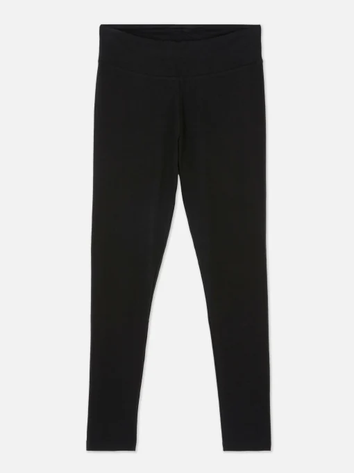 High Waist Jersey Leggings
