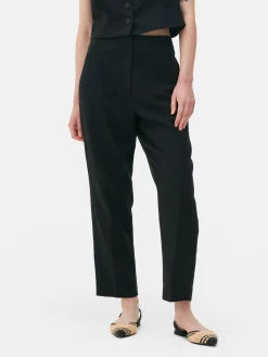 High Waist Pinstitch Pants
