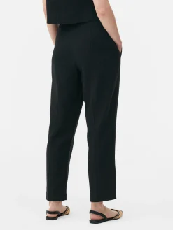 High Waist Pinstitch Pants