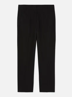 High Waist Pinstitch Pants