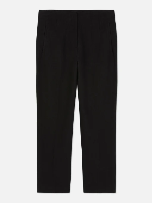 High Waist Pinstitch Pants