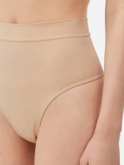 High Waist Seamless Shapewear Thong