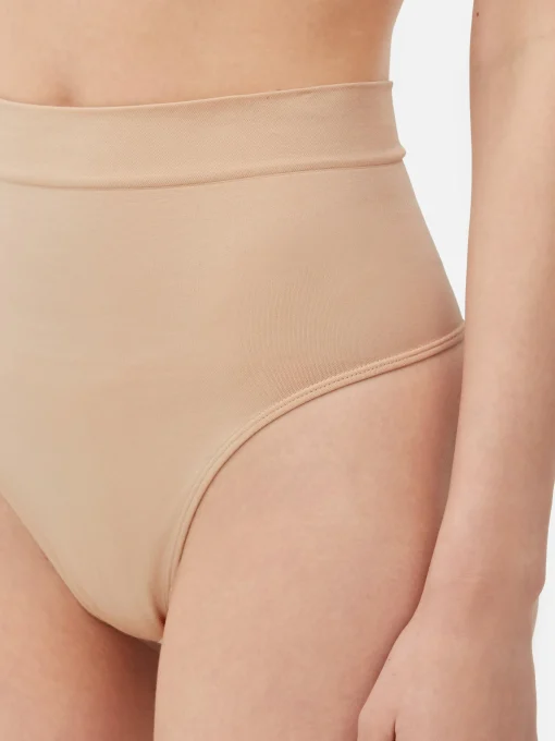 High Waist Seamless Shapewear Thong