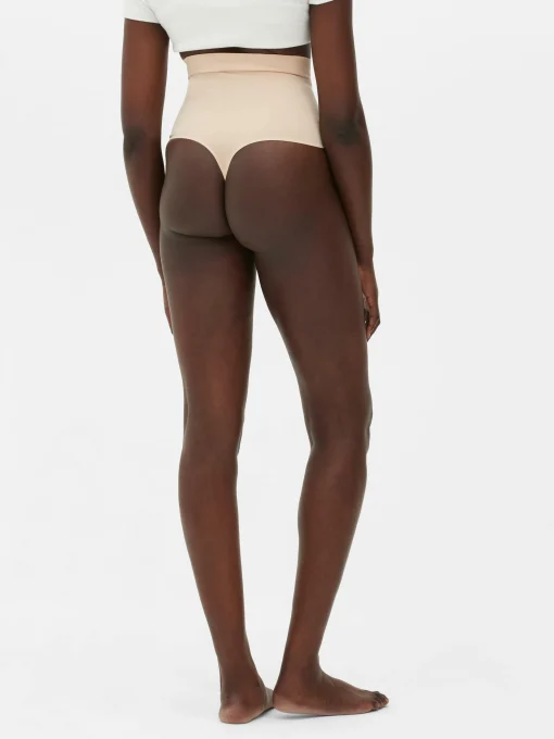 High Waist Seamless Shapewear Thong