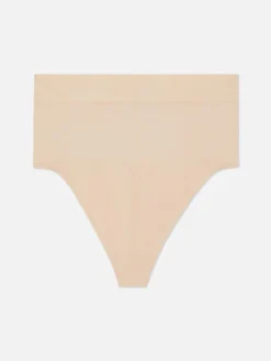 High Waist Seamless Shapewear Thong
