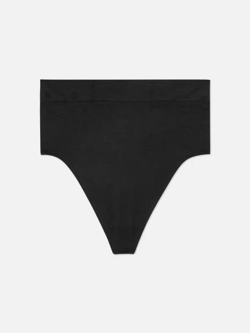 High Waist Seamless Shapewear Thong