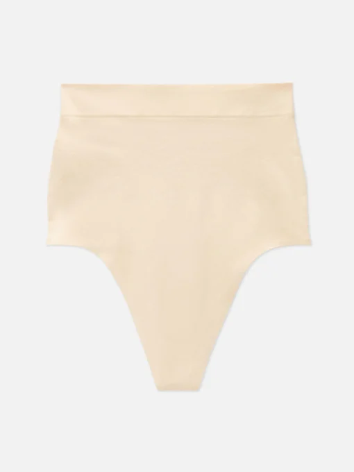 High Waist Seamless Shapewear Thong