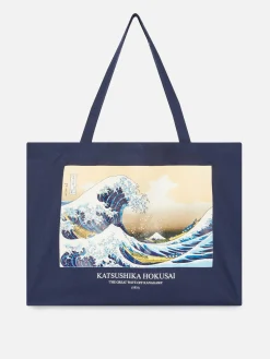 Hokusai The Great Wave Canvas Bag